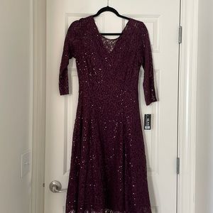 SLNY Fashions New York cocktail dress.